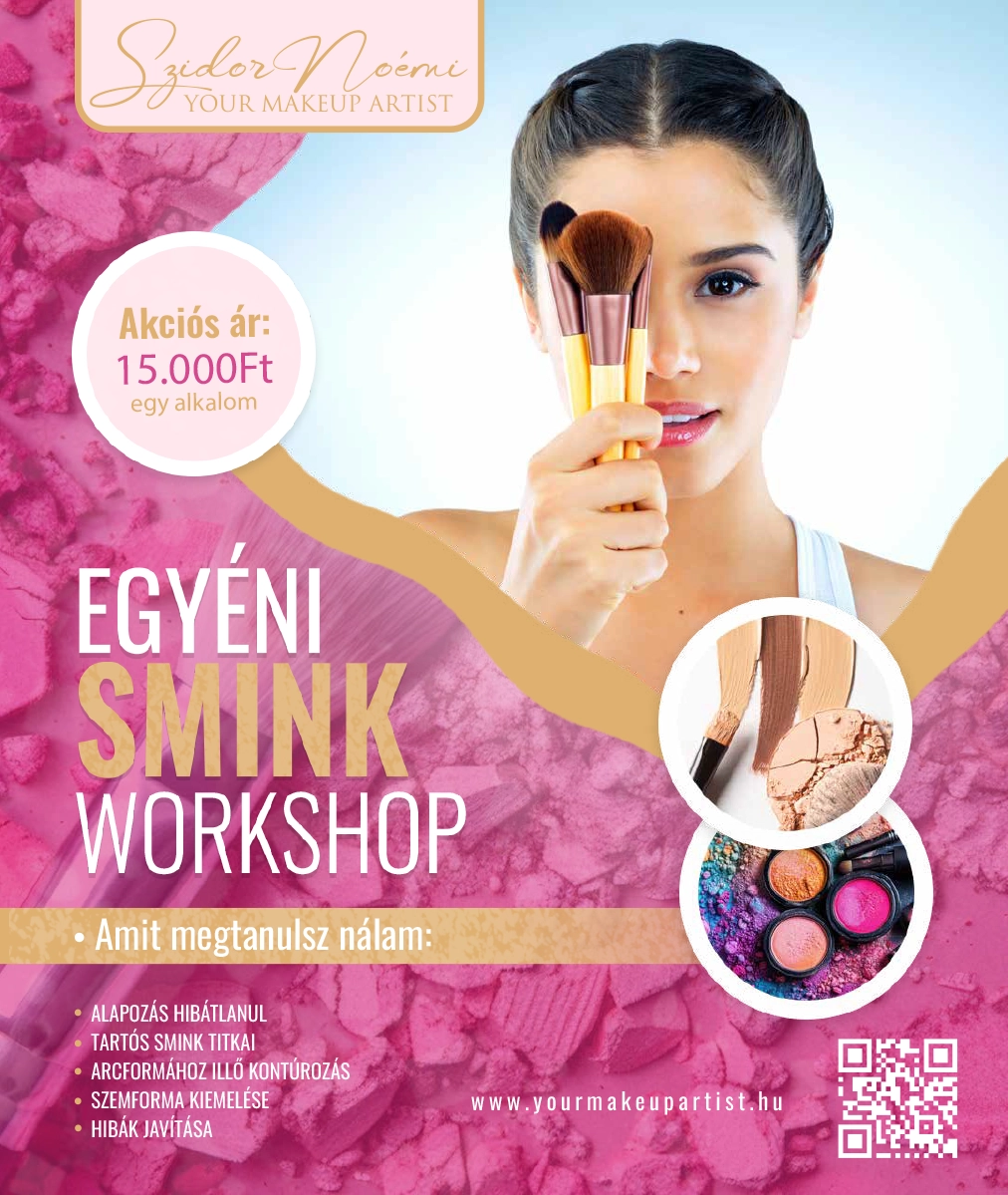 Egyéni smink workshop Egyéni smink workshop
